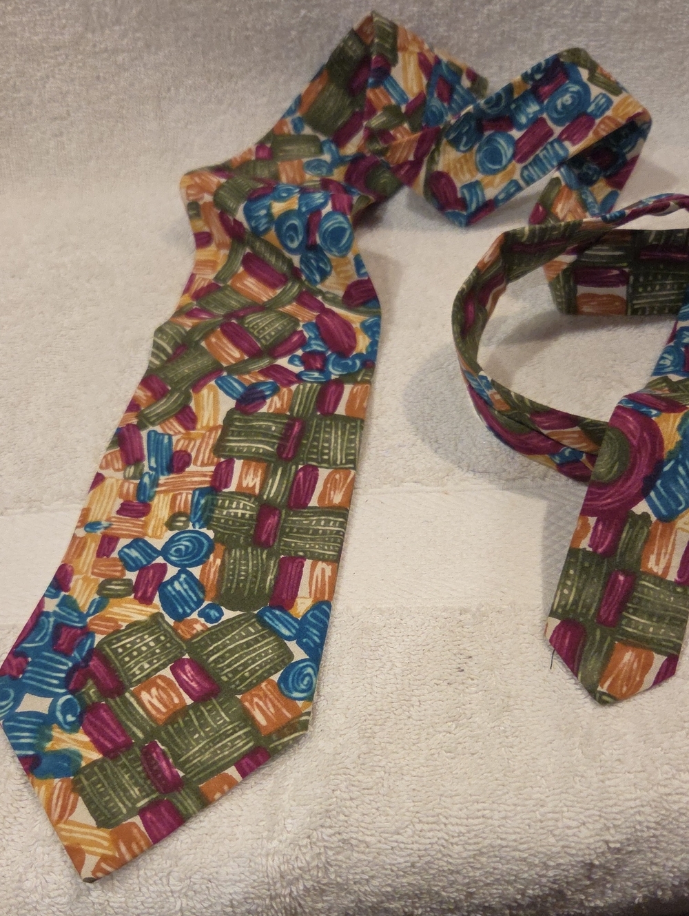 STRUCTURE VINTAGE NECK TIE